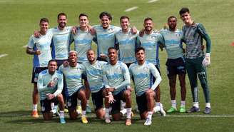 Palmeiras finaliza preparação para enfrentar o Corinthians no final de semana (Foto: Cesar Greco/Palmeiras)