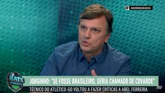 Mauro Cezar criticou a declaração de Jorginho (Reprodução/Jovem Pan)