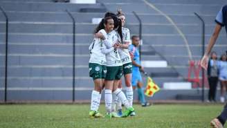 Zaneratto e Sochor decretaram uma nova vitória palestrina no estadual (Foto: Guilherme Veiga/Paulistão Feminino)