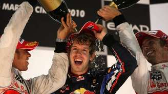 Sebastian Vettel se tornou campeão mundial em 2010 