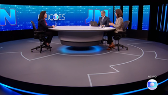 Simone Tebet participou de sabatina no Jornal Nacional