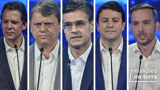 Candidatos ao governo de São Paulo participam de debate