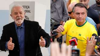 Lula e Bolsonaro