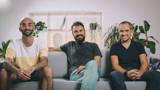 Pau Ramon, Jordi Romero e Bernat Farrero são os fundadores da Factorial, startup espanhola de RH