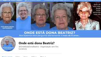 Filho de Beatriz criou página no Facebook em busca da mãe