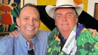 Imagem de Celso Gomes e Bolsonaro juntos.