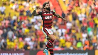 Atacante é o único, com exceção de Zico, a marcar pelo clube em decisões de LibertadoresRodrigo Buendia / AFP