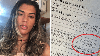 Esta é a 1ª vez que o estado de Rondônia preenche o campo de “sexo” da certidão de nascimento com a identidade não-binaria.