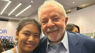 Licypriya Kangujam, que se encontrou com Lula, confrontou o ministro de Energia e Mudanças Climáticas do Reino Unido, que tentou 'fugir' da menina