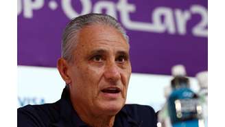 Tite, técnico da Seleção Brasileira, em entrevista coletiva na Copa do Mundo do Catar