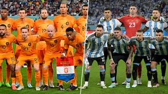 Holanda e Argentina duelam por uma vaga na semifinal da Copa do Mundo (Fotos: AFP)