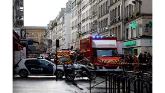 Tiros no centro de Paris 