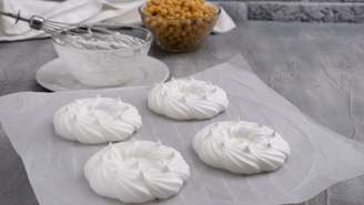 Merengue de aquafaba – Foto: Shutterstock