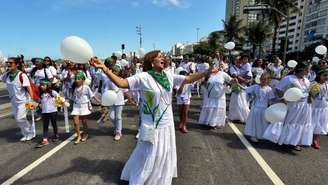 Caminhada em defesa da liberdade religiosa