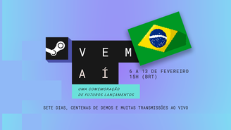 Steam Next Fest tem diversos jogos brasileiros pra textar