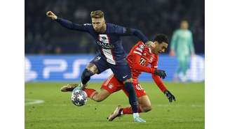 Sergio Ramos na partida contra o Bayern 