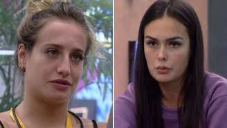 Bruna Griphao e Larissa no 'BBB 23'. Reprodução/Globoplay