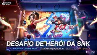 Heroínas da SNK chegarão ao Honor of Kings