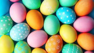 Decoração em ovos para a Páscoa