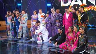 Grupos da 'Dança dos Famosos'. Reprodução/Globoplay