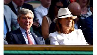 Carole e Michael Middleton, pais de Kate Middleton 
