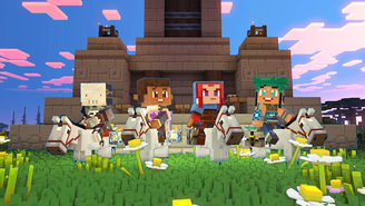 Minecraft Legends chega em 18 de abril para PC e consoles