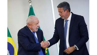 Lula e Arthur Lira