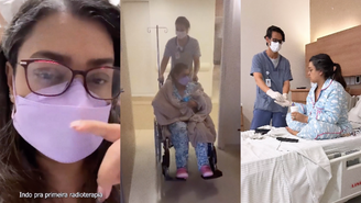 Preta Gil no hospital