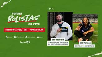 Léo Bianchi (ex Globo), da jornalista esportiva Day Natale (SBT) e Gabriel Sandoval, advogado especializado em Direito Desportivo  participam do Terrabolistas no dia 15 de maio