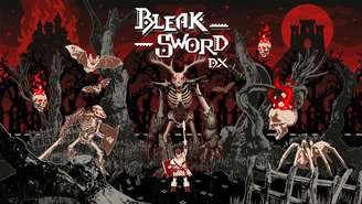 Bleak Sword DX é jogo de fantasia sombria com visual lo-fi