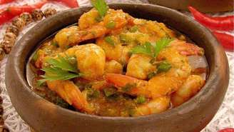 Moqueca de camarão