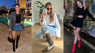 Inspire-se em looks que utilizam as botas western 