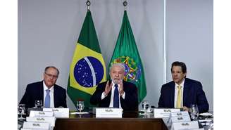 Alckmin, Lula e Haddad em Brasília