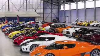 Frota de sultão tem mais de 7 mil veículos de luxo