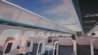 Airspace Cabin Vision 2035+ terá teto transparente
