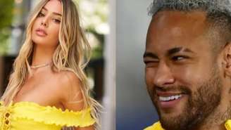 Celeste Bright e Neymar Jr