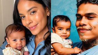 MC Cabelinho e Bella Campos compartilham como seriam seus filhos