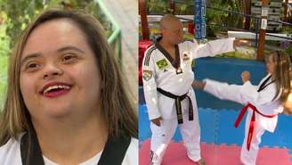 "Eu tive que provar para ele", disse Mônica Rocha sobre o pai, que não aceitava que ela praticasse taekwondo