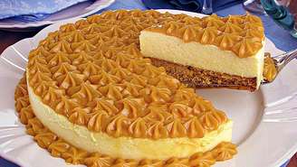 Cheesecake de doce de leite