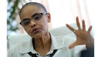 Ministra do Meio Ambiente e Mudança do Clima, Marina Silva, durante entrevista à Reuters, em Brasília