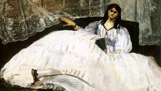 Mulher com leque, 1862. Artista: Édouard Manet.