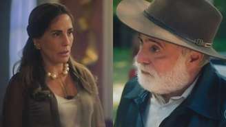 Irene e Antonio em 'Terra e Paixão'. Reprodução/Globo