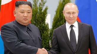 Kim Jong-un e Putin devem discutir possibilidade de a Coreia do Norte fornecer armas à Rússia para apoiar guerra na Ucrânia