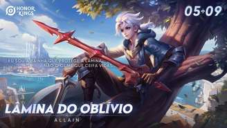 Allain é o novo herói mercenário de Honor of Kings