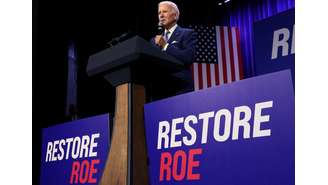 Presidente dos EUA, Joe Biden, fala sobre direito ao aborto