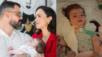 Filha de Juliano Cazarré, Maria Guilhermina passa cirurgia bem