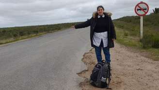 A escola rural 118 de Paso de la Cruz del Yí fica em meio à zona rural, no interior do Uruguai