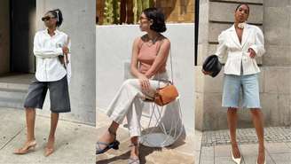 Inspire-se em looks frescos para o trabalho -