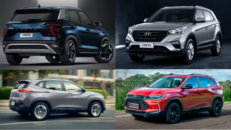 Hyundai Creta e Chevrolet Tracker têm as piores emissões entre os mais vendidos