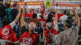 Assembleia no Sindicato dos Metroviários